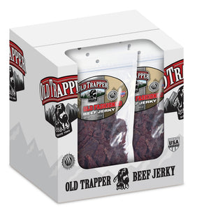 Traditional Style Beef Jerky Bags 10oz 12ct OF