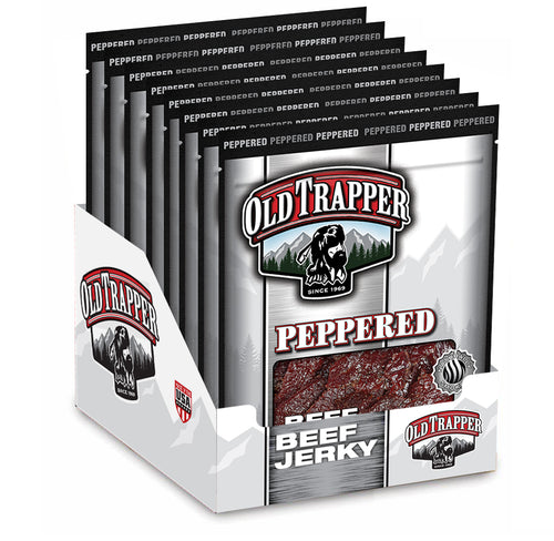 Traditional Style Beef Jerky Bags 3.25oz 8ct Pep(05182021)