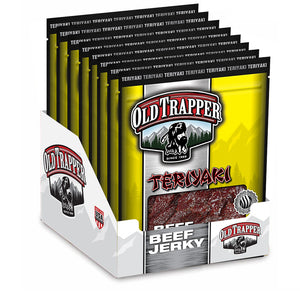 Traditional Style Beef Jerky Bags 3.25oz 8ct Teri(05182021)