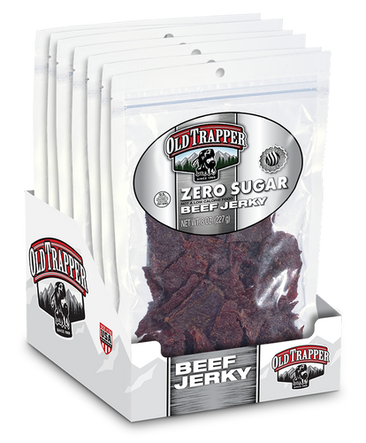 8OZ ZERO SUGAR BEEF JERKY 8CT